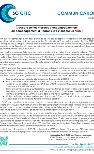 Communication_CFTC_mesures d'accompagnement