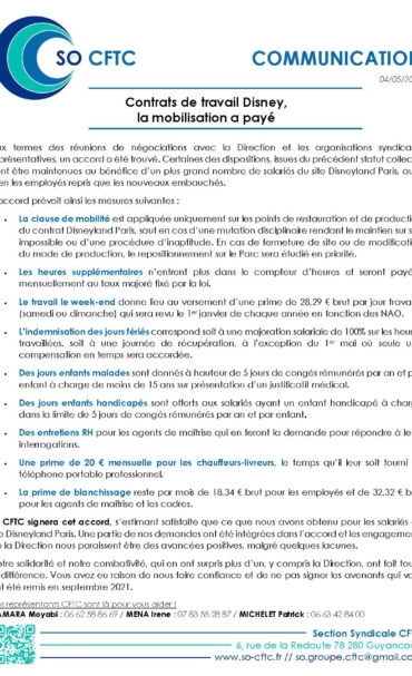 Tract_Communication Réunion Disney_OUI